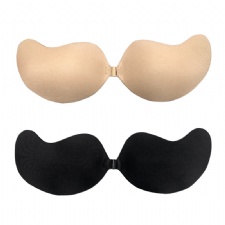 Mango Shape Invisible Bra Push Up Self Adhesive Strapless Backless Sticky Bra Silicone Nipple Cover