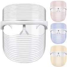 Professional 3 Colors Led Phototherapy Facial Mask PDT Beauty Machine Skin Rejuvenation Therapy LED Face Mask