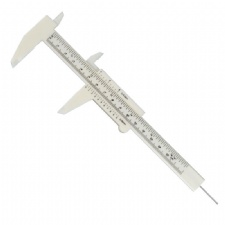 150mm Plastic Sliding Vernier Caliper Measurement Tool Portable Tattoo Eyebrow Measuring Ruler