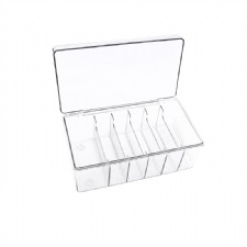 Custom Clear Acrylic Lash Organizer Eyelash Storage Box for Eyelash Extension Tools