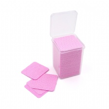 200pcs Lint-Free Nail Wipes Nail Art Gel Polish Remover Eyelash Glue Nozzle Clean Wipes Cotton Pad Eyelash Extension Wipes