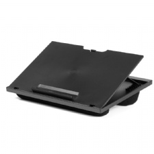 Adjustable Foldable Desktop Tablet Holder & Cushioned Laptop Stand